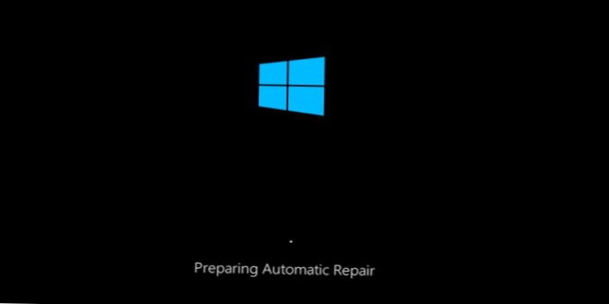 Ret Windows 10 Automatic Repair Loop, når opstartsreparation mislykkes