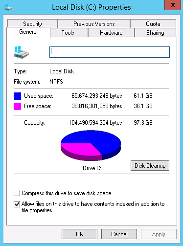 Fix Windows Explorer Showing Wrong Disk Space In Drive Properties