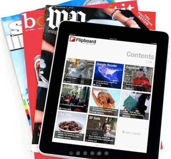 Flipboard, una aplicación de revista social imprescindible para iPad