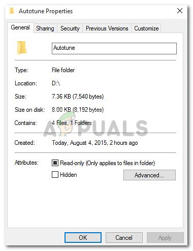 Folder keeps reverting to read only in Windows 10 Fix