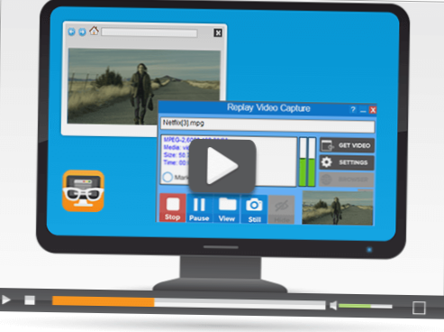 captura de vídeo de repetição grátis