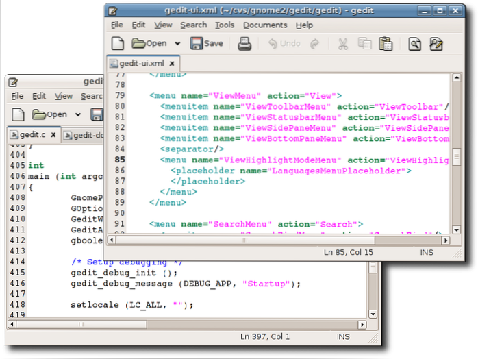 Gedit… More Than A Simple Text Editor