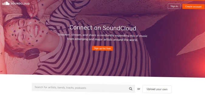 Získejte SoundCloud odblokovaný odkudkoli (nejlepší VPN 2021)
