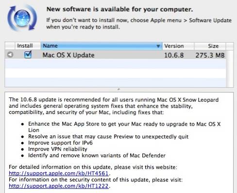 Se déplacer dans Mac OS X Lion