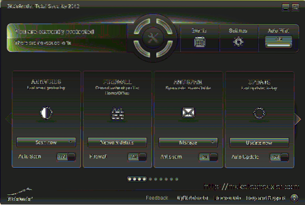 Oferece proteção total ao seu Windows com o Bitdefender Total Security 2012