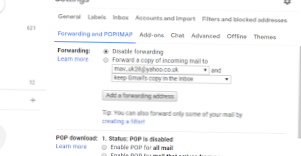 Google Mail empfängt keine E-Mails Warum funktioniert Google Mail nicht?? (FEST)