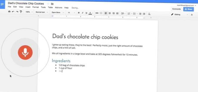 gmail voice commands
