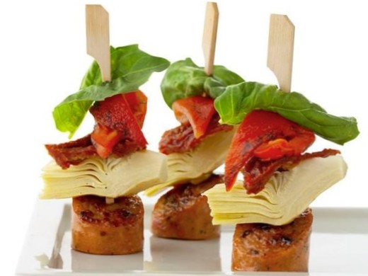 antipasti salutari del ringraziamento