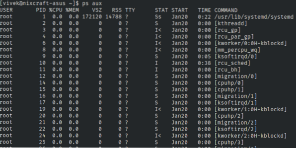 Verberg uw processen voor andere gebruikers in Linux