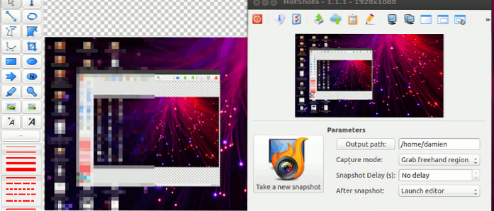 HotShots A Lightweight and Useful Screen Capture Tool For Linux