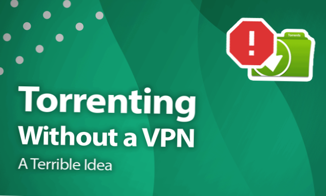 Quão perigoso é o uso de torrents sem VPN?