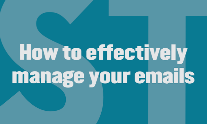 Hur hanterar du dina e-postmeddelanden?