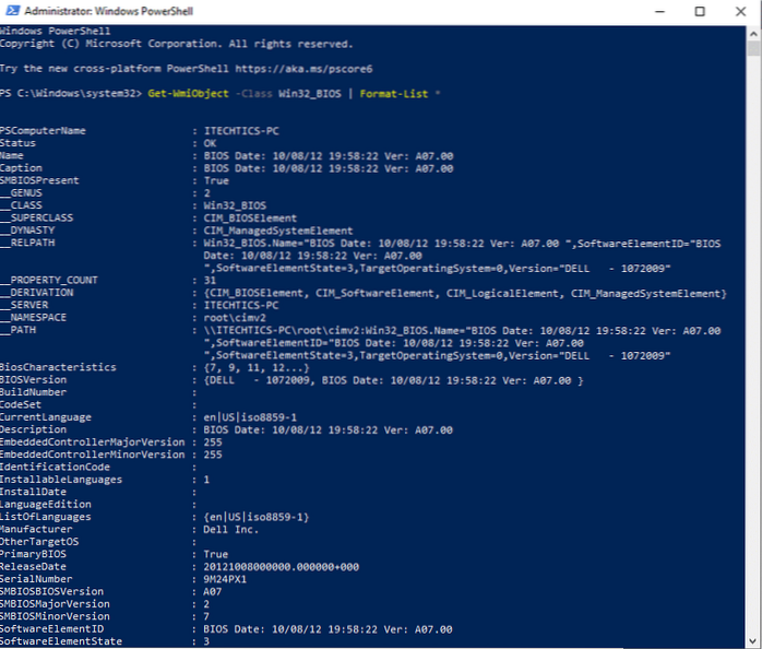 Jak přistupovat k informacím systému BIOS z Windows 10 (bez restartu)