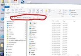 How to access the user folder on Windows 10
