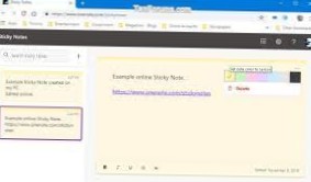 Cum să accesați Windows 10 Sticky Notes online