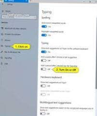 How To Add A Period By Double Tapping The Space Bar In Windows