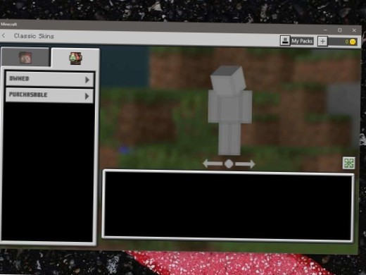 Comment ajouter un skin Witcher dans Minecraft sur Windows 10