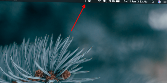 Jak přidat oddělovače do řádku nabídek v systému macOS