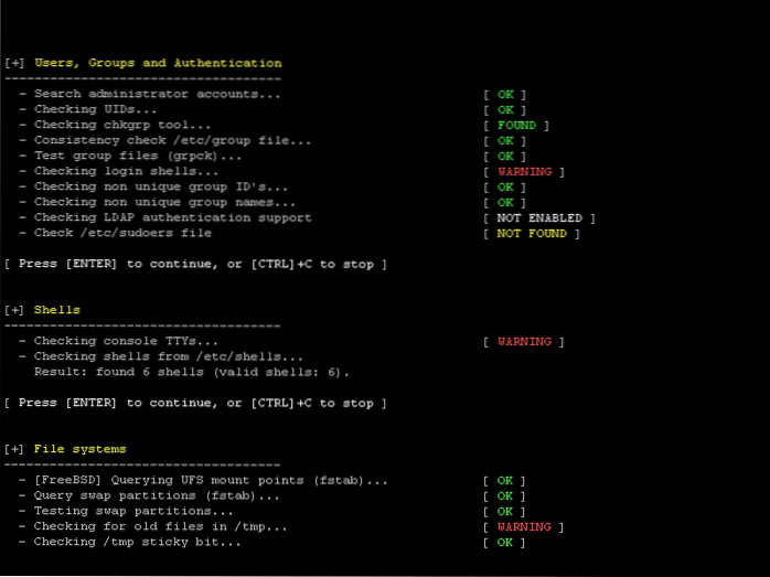 Hoe u uw Linux-beveiliging kunt controleren met Lynis