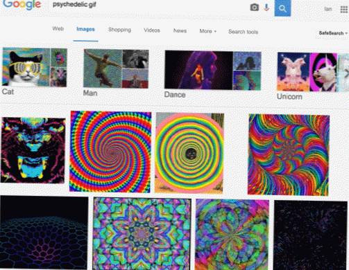 hvordan man automatisk afspiller gifs på google