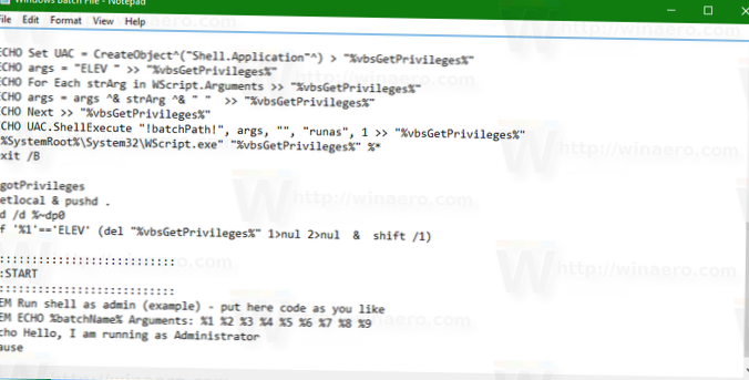Comment exécuter automatiquement des fichiers batch en tant qu'administrateur sous Windows 10