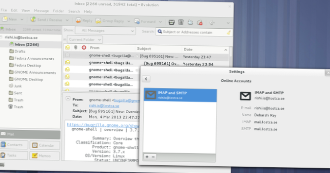 Cum să faceți o copie de rezervă a setărilor de poștă electronică Evolution pe Linux