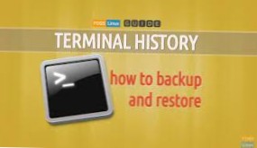 Jak zálohovat historii terminálu Linux