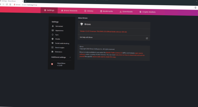 How to back up the Brave browser profile