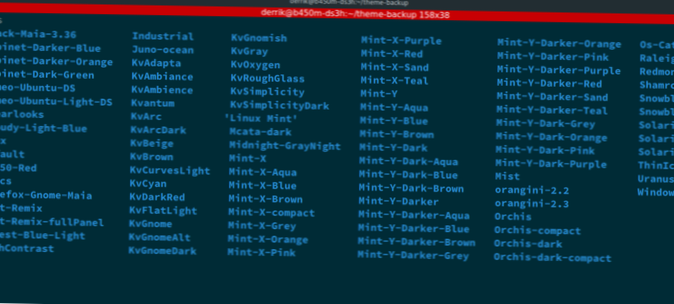 So sichern Sie die GTK-Themen Ihres Linux-PCs