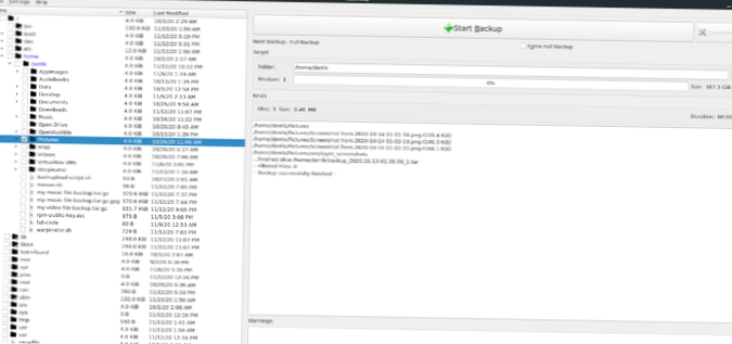 How to back up your photos on Linux
