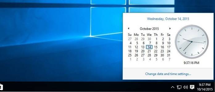 How to Bring Back Old Clock in Windows 10