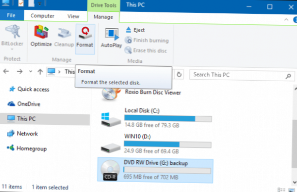 Come masterizzare un'immagine disco su una scheda SD su Windows 10