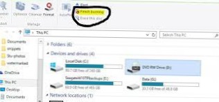 How to burn dvd in windows 10