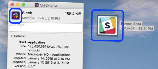 How to change app icons on macOS