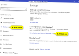 So ändern Sie den Sicherungszeitplan unter Windows 10