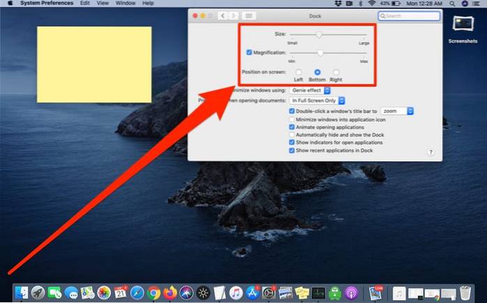 Comment changer les icônes du Dock sur un Mac
