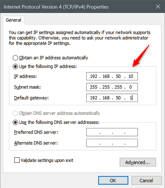 How to change your IP address in Windows 10