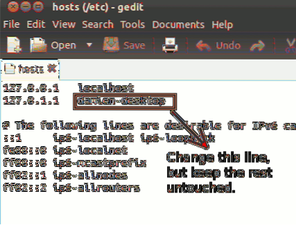 Como alterar o nome de host do terminal no Ubuntu [dicas rápidas]