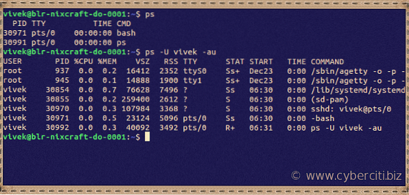 Jak zkontrolovat průběh spouštění příkazů v systému Linux