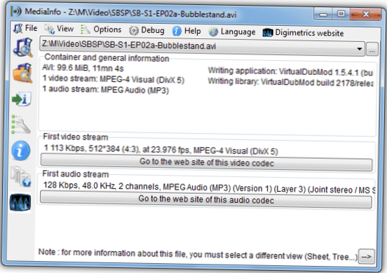 how to check video iso