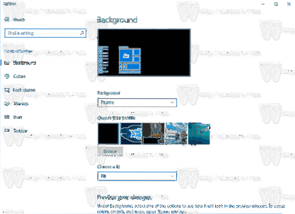 How to Clear Background (Wallpaper) History in Windows 10