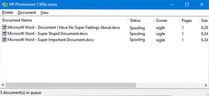 How To Clear Print Queue In Windows 10