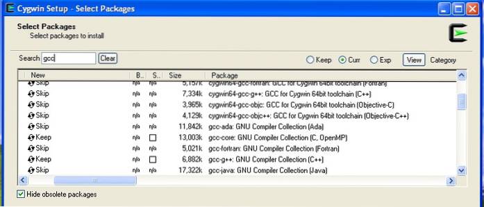 How to Compile Linux Programs Under Windows with Cygwin