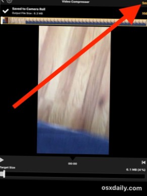 how to compress a video on your phone