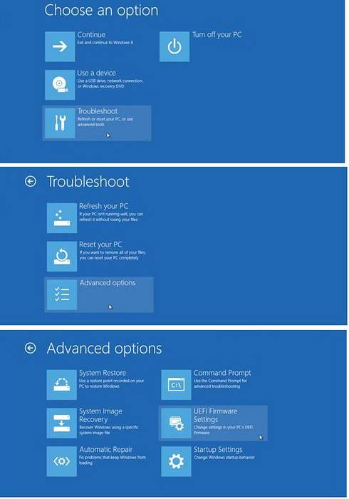 Comment configurer et utiliser UEFI dans Windows 8.1
