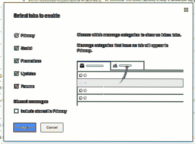 How to Configure The Tabbed Inbox In Gmail