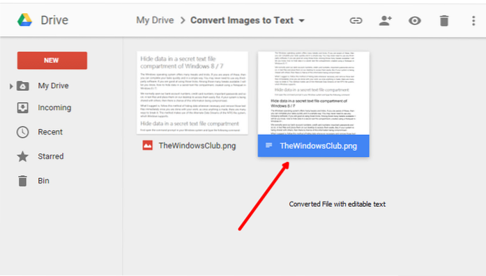 How to Convert Images to Text (OCR) With Google Drive