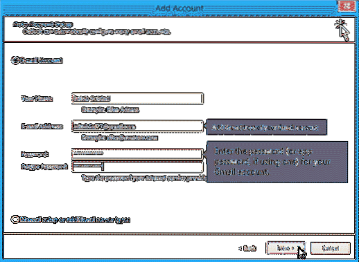 Jak przekonwertować konto Gmail do programu Outlook.com Konto e-mail