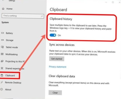 How to copy multiple items to the clipboard on Windows 10