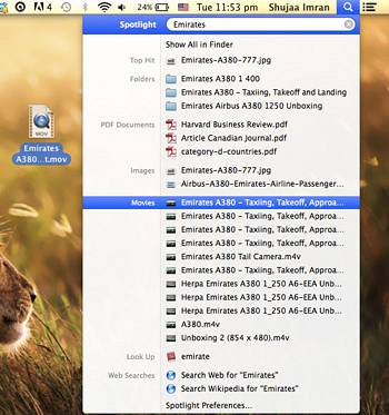 Hoe zoekresultaten rechtstreeks vanuit Spotlight in OS X te kopiëren
